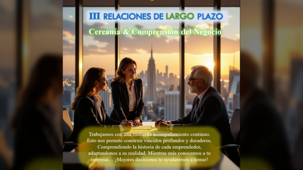 III Relaciones de Largo Plazo